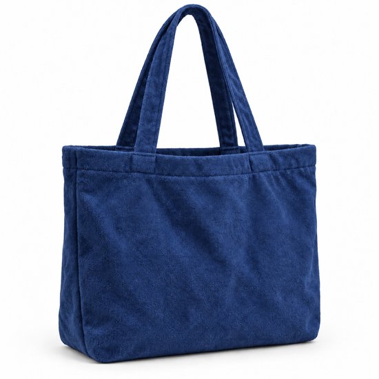 Funnies Luiertas - Velours - Navy - Mom Bag — afbeelding 2