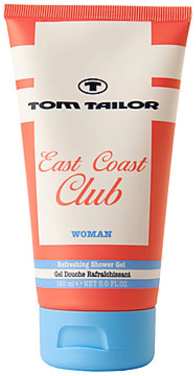 Douche gel Tom Tailor INTI - Roze / multicoller - 300 ml - Tom Tailor East Coast Club Woman Refreshing Shower Gel