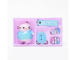 Pembe the Pink Cat – Mystery Bento Box – Sleutelhanger met Charms & Accessoires