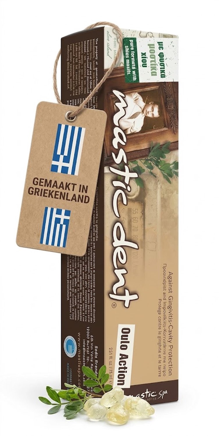 Sodis Brands Tandpasta met Mastic – Natuurlijke Tandpasta voor Sterk Tandvlees & Frisse Adem – Grieks Product - 75 ml