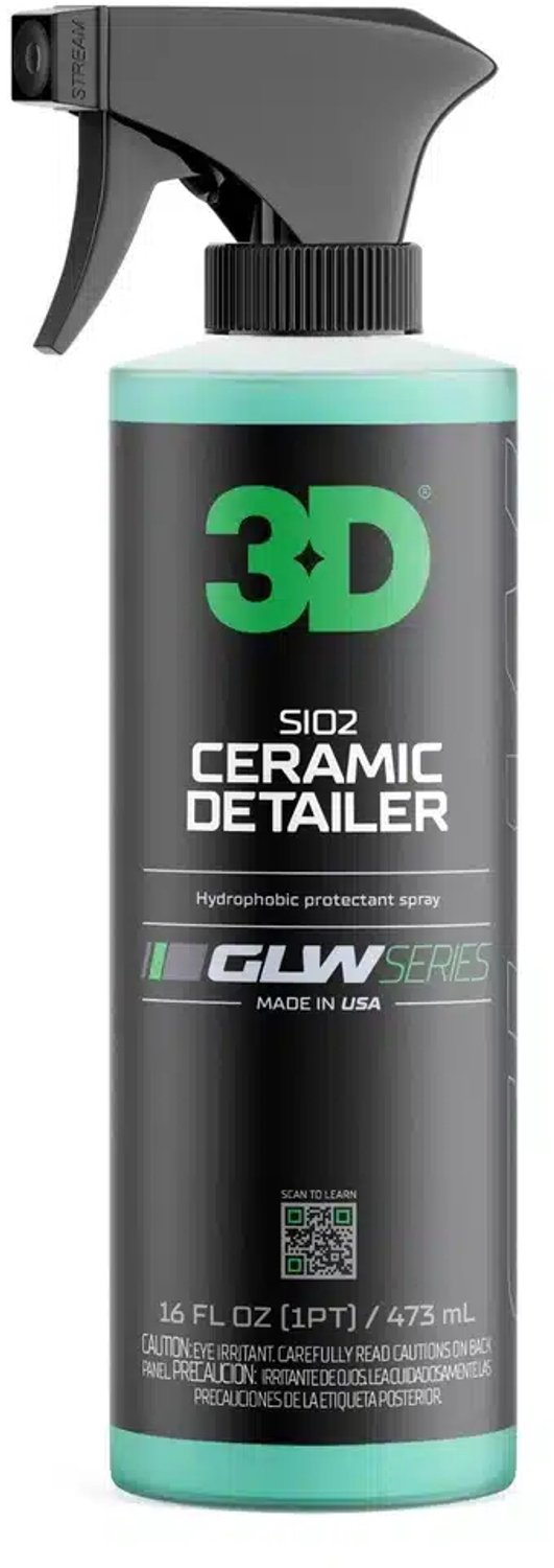 3D GLW Series SiO₂ Ceramic Detailer 473 ml