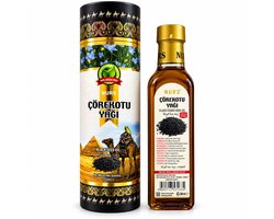 Nurs Lokman Hekim Zwarte Komijn Olie Koudgeperst – 250 ml – 100% Zwarte Komijnzaadolie