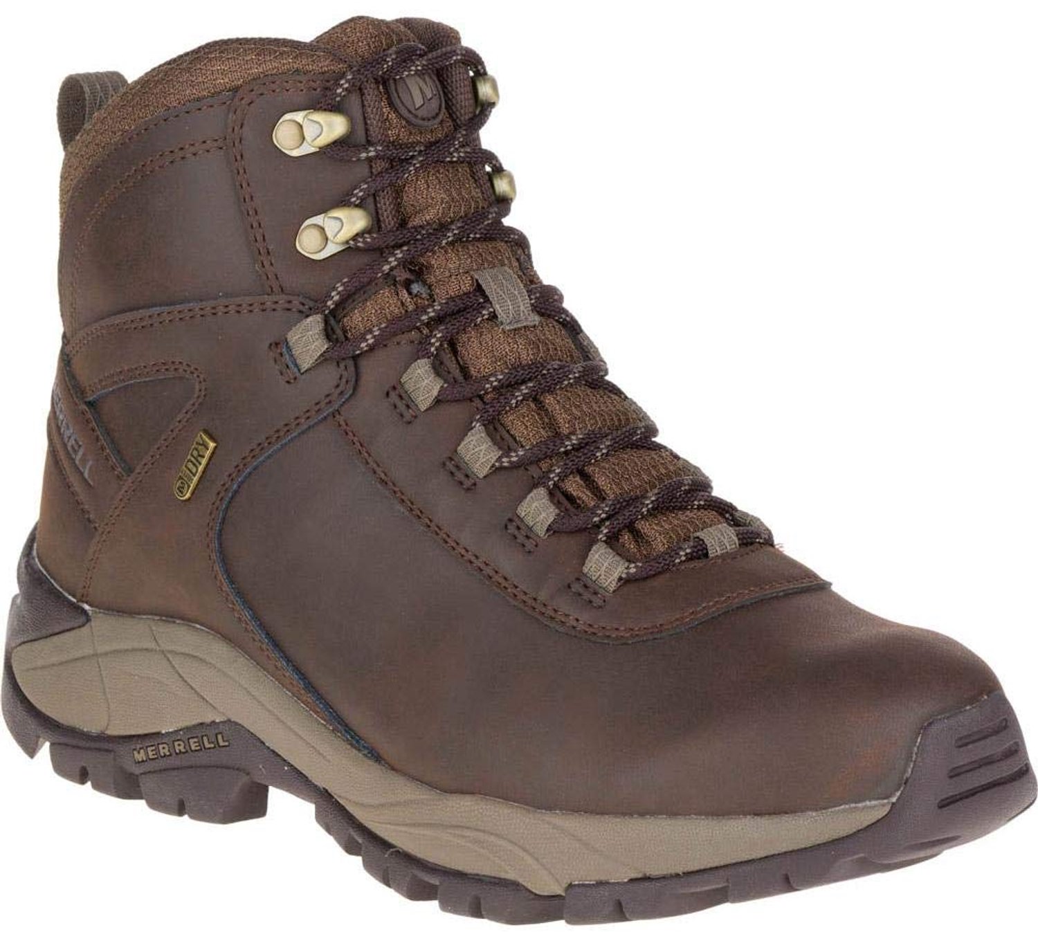 Merrell Vego Mid Leather Wp Wandelschoenen 1/2 Man Espresso