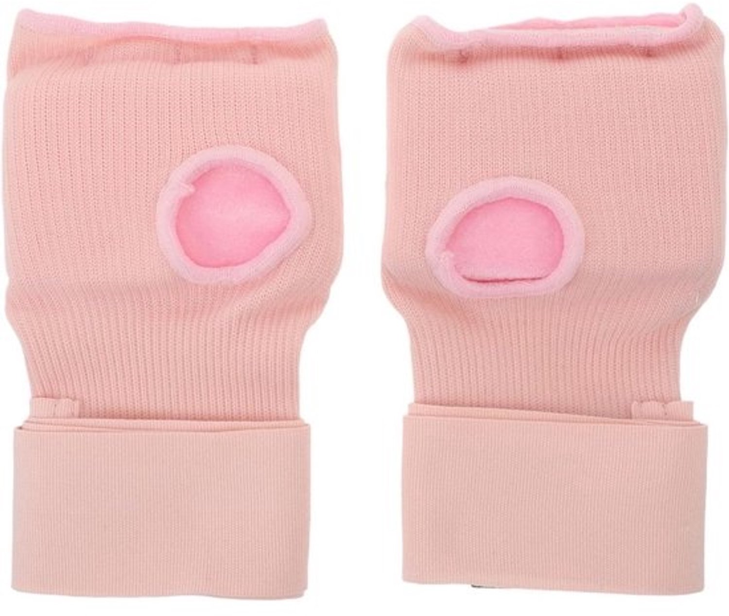 Bokshandschoenen met gelvoering - Handwraps met vochtafvoer - Vechtsporttraining - Ergonomische gelstructuur - 17 x 11 cm - Roze