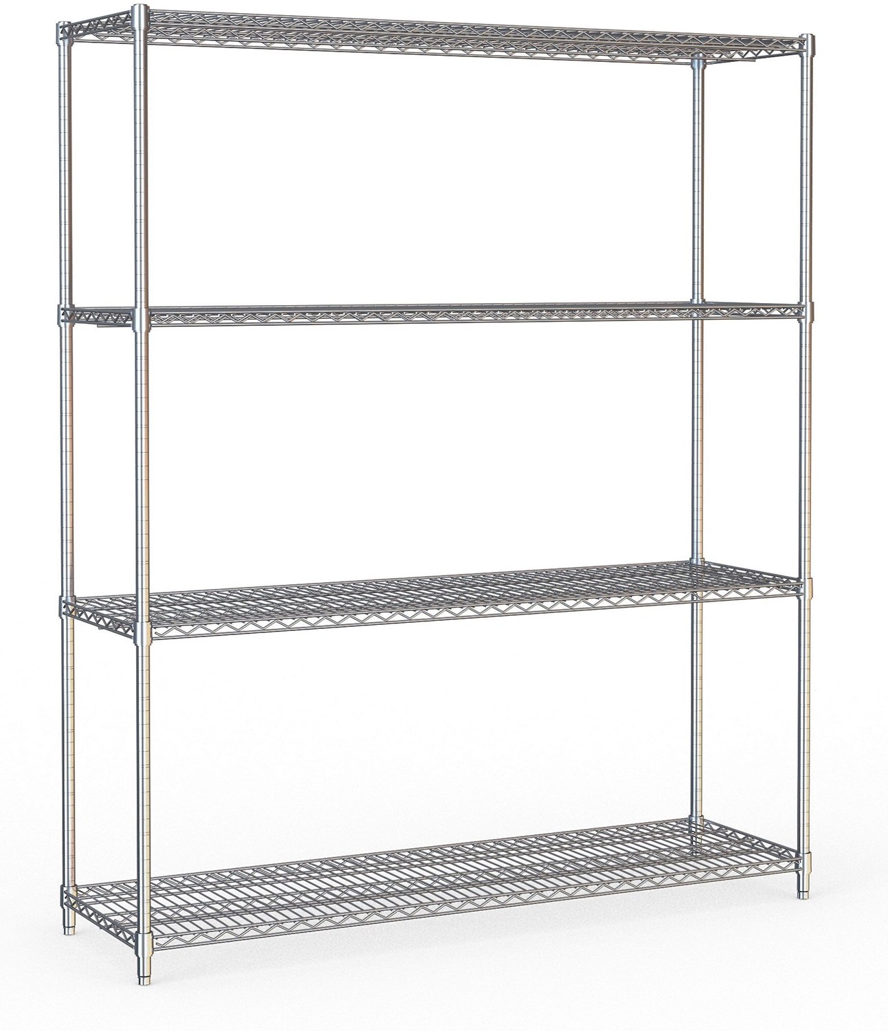 STELLING 4 LEVELS 1500 DEMONTABEL - Combisteel 7530.0015 - Horeca & Professioneel