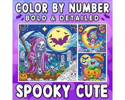 Spooky Cute kleurboek - Creepy-cute kleuravontuur voor liefhebbers