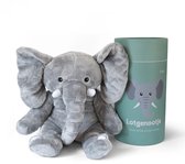 Lotgenootje Verzwaringsknuffel Olifant - 45cm/2kg - Verzwaarde Knuffel - Weighted Stuffed Animal - Voor kinderen & volwassenen - Sensorisch Speelgoed - Zware Knuffel Anxiety - Plushie