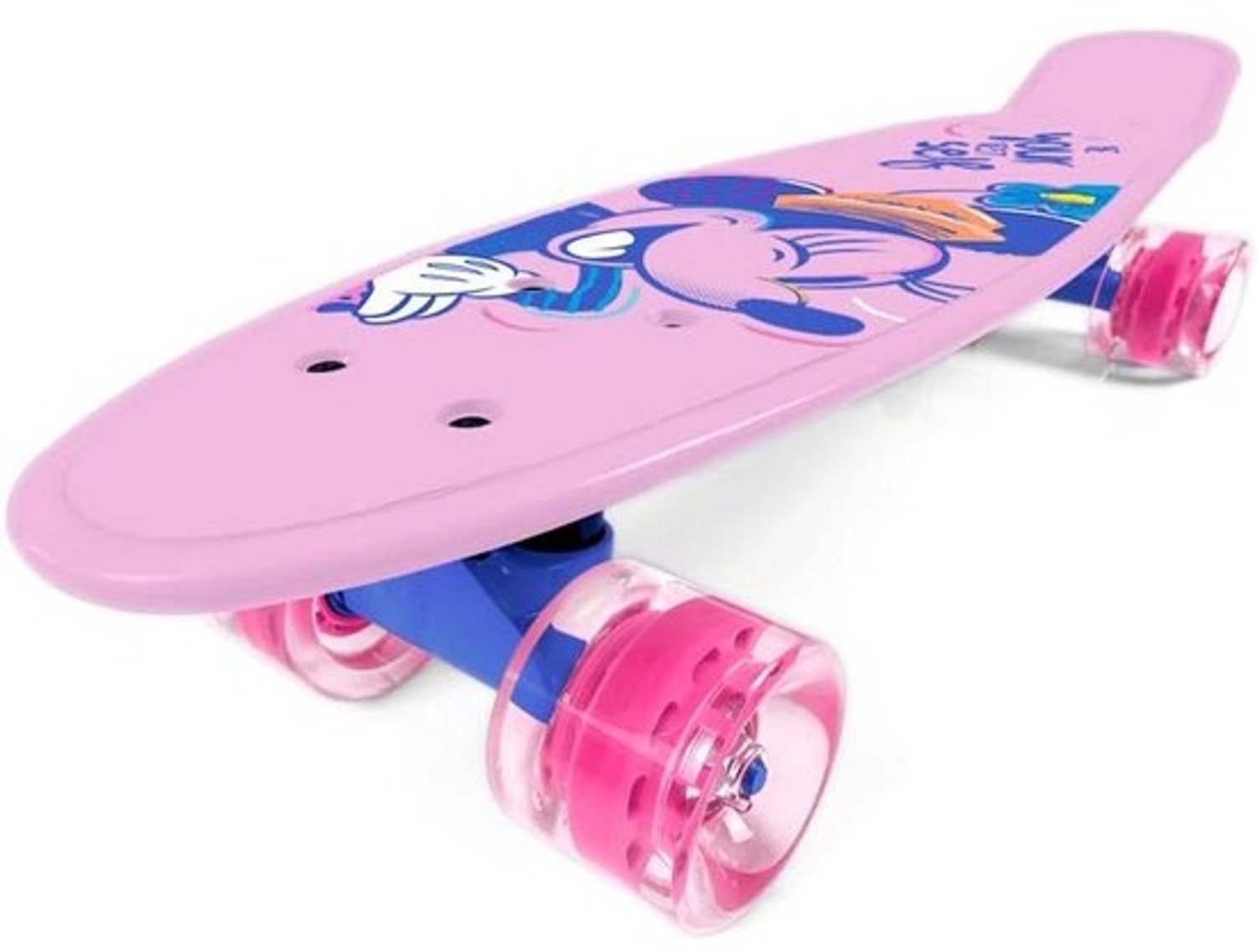 Trendy Penny skateboard met Minnie Mouse-design compact en duurzaam