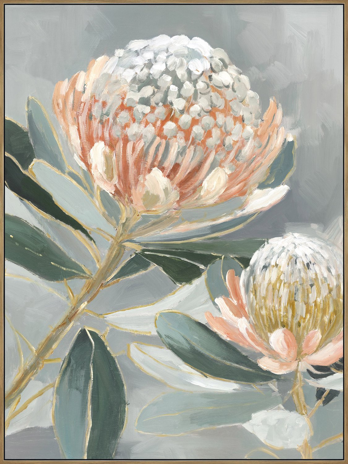 Schilderij bloem