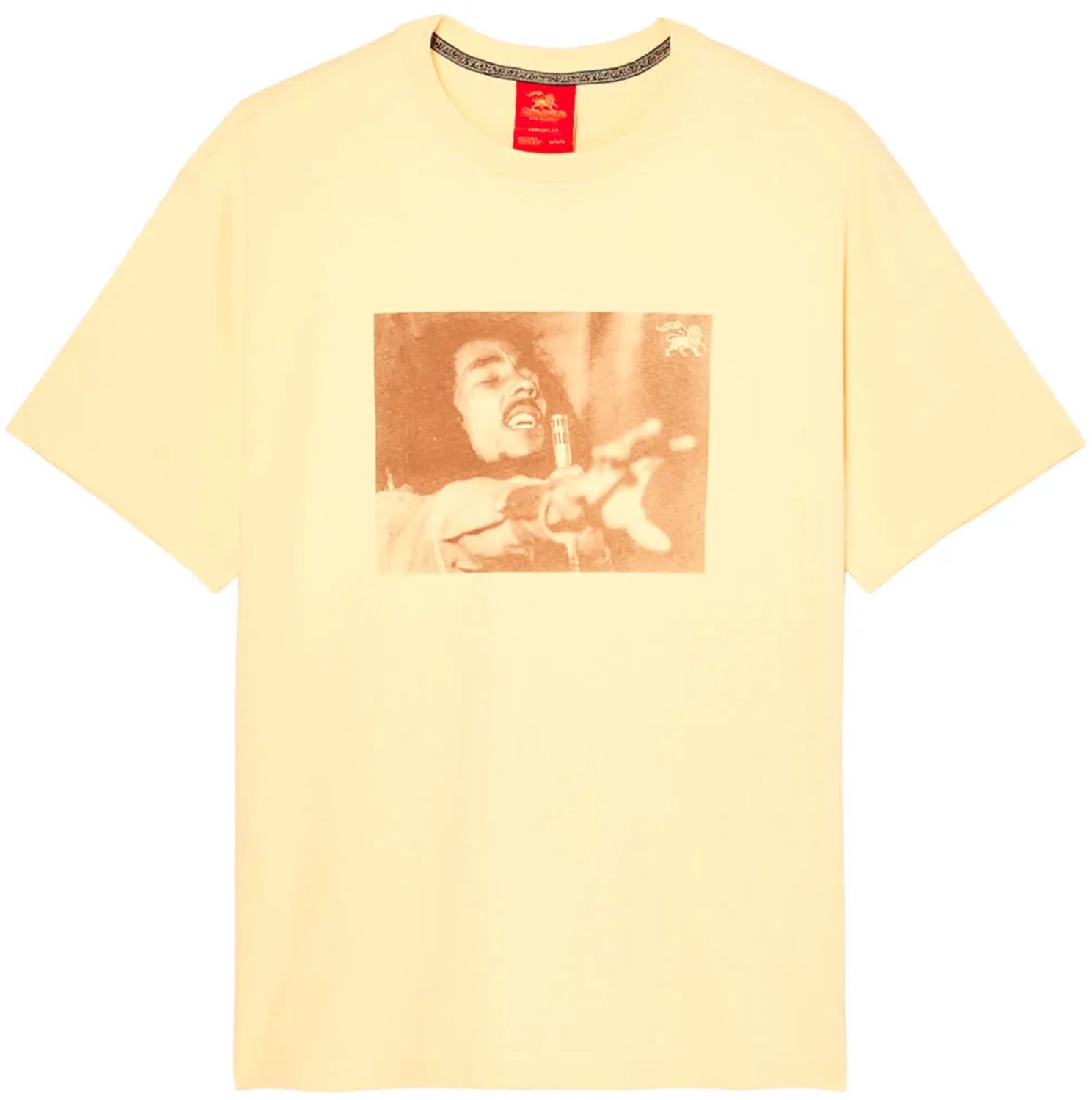 Quiksilver Bob Marley Redemption T-shirt Met Korte Mouwen XL Man Straw