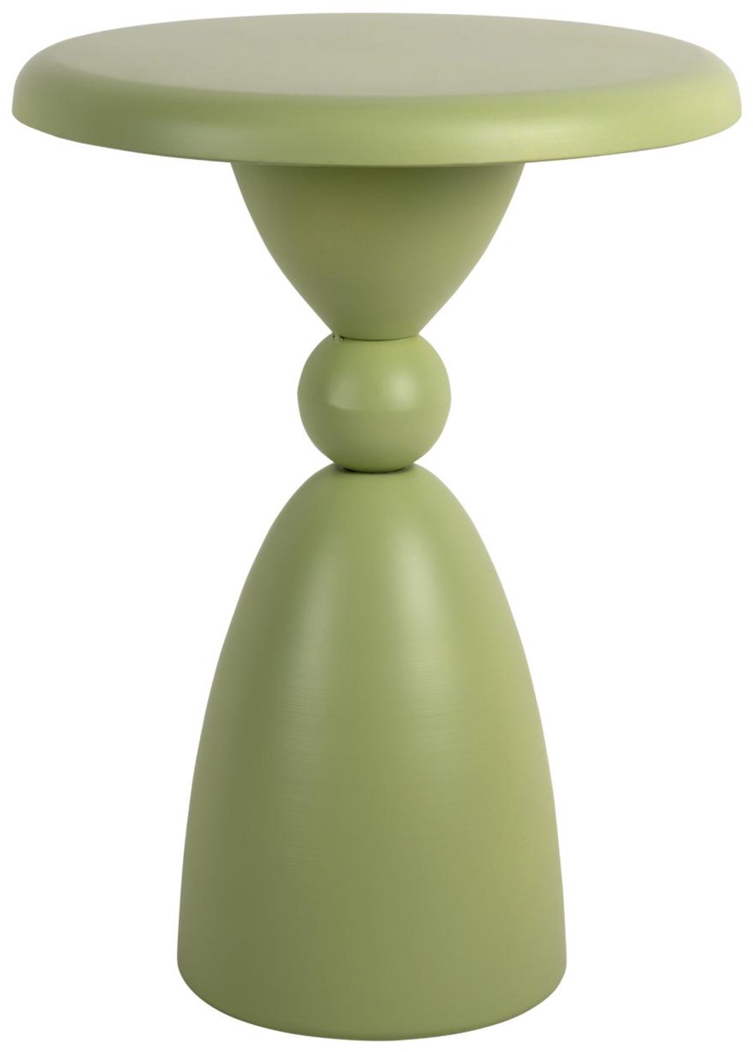 Leitmotiv Bijzettafel Folly Outdoor - Grijsjade - Ø34cm - Scandinavisch Groen