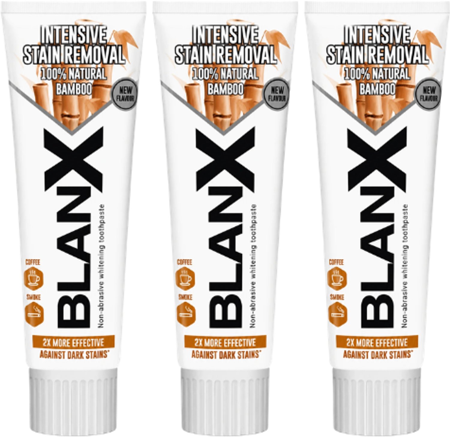 BlanX Intensive Stain Removal Whitening Tandpasta - 3 x 75 ml