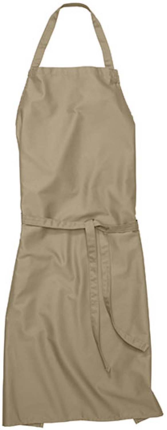 CG Workwear Bib Apron Verona 90 CGW131 - Khaki - 90 x 75 cm