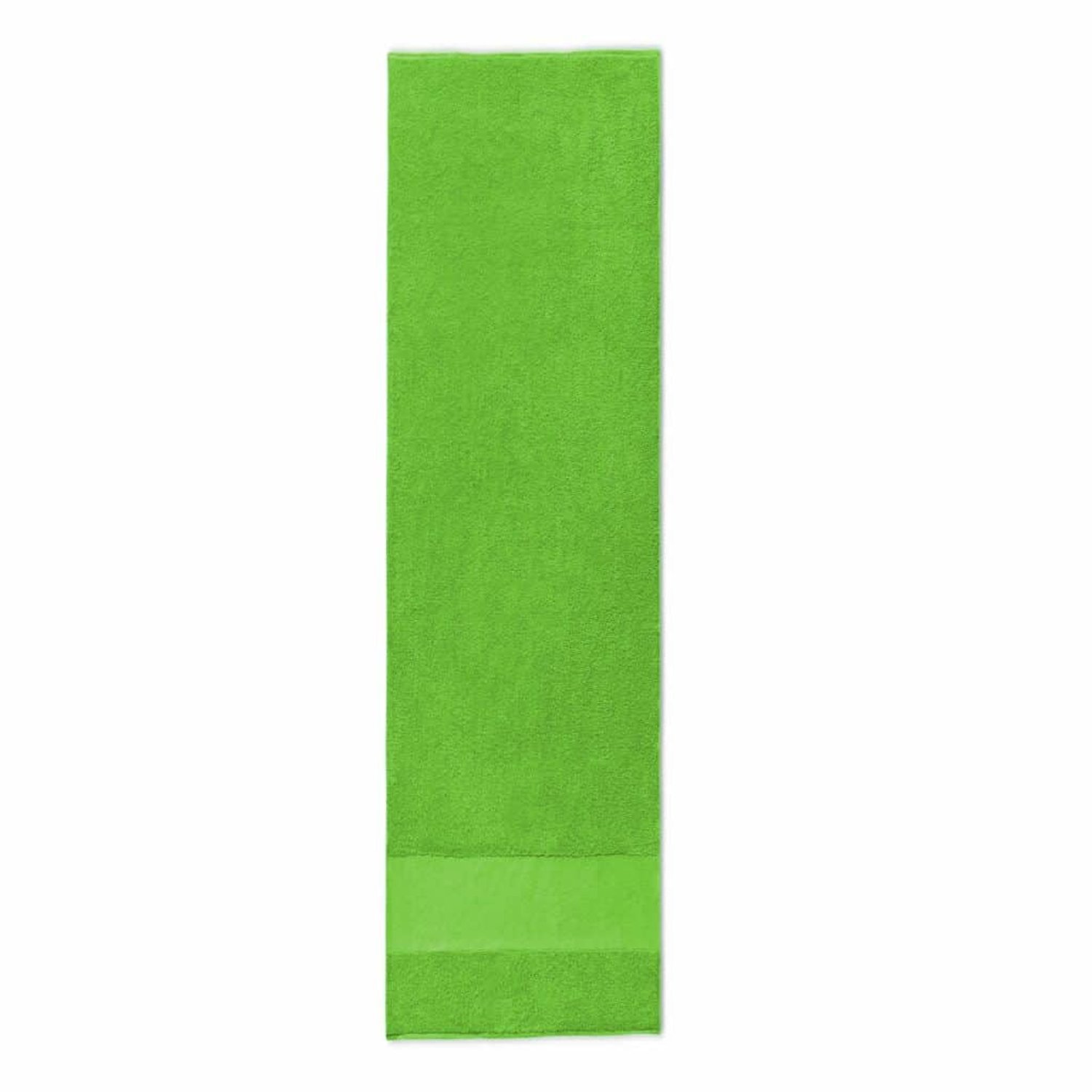 Funnies Sporthanddoek met brede band 15cm lime