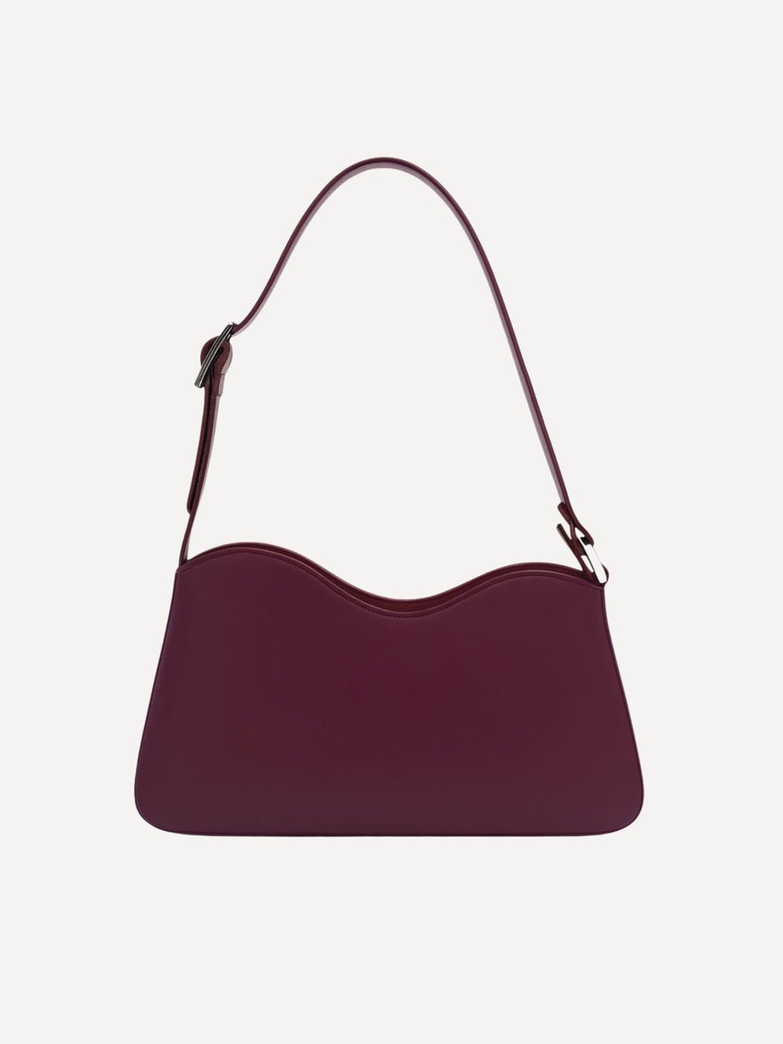 PURE Studios MILEVA - Leren schoudertas - Merlot