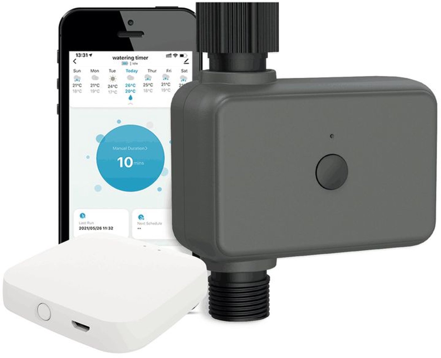 Moes Slimme irrigatieklep Zigbee Tuya MQTT