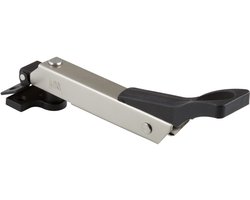 Raamuitzetter - Zwart - Zamac - Dulimex - Dulimex DX wegdraaibaar, zwart-RVS finish