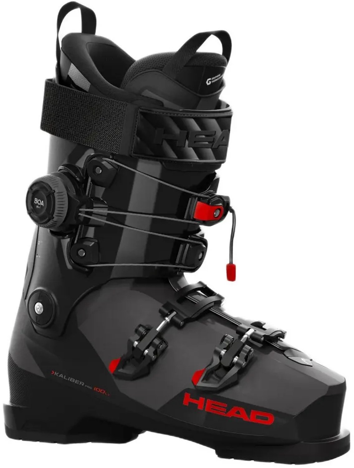 Head Kaliber Pro 100 Lv Boa Alpine Skischoenen 26.5 Zwart