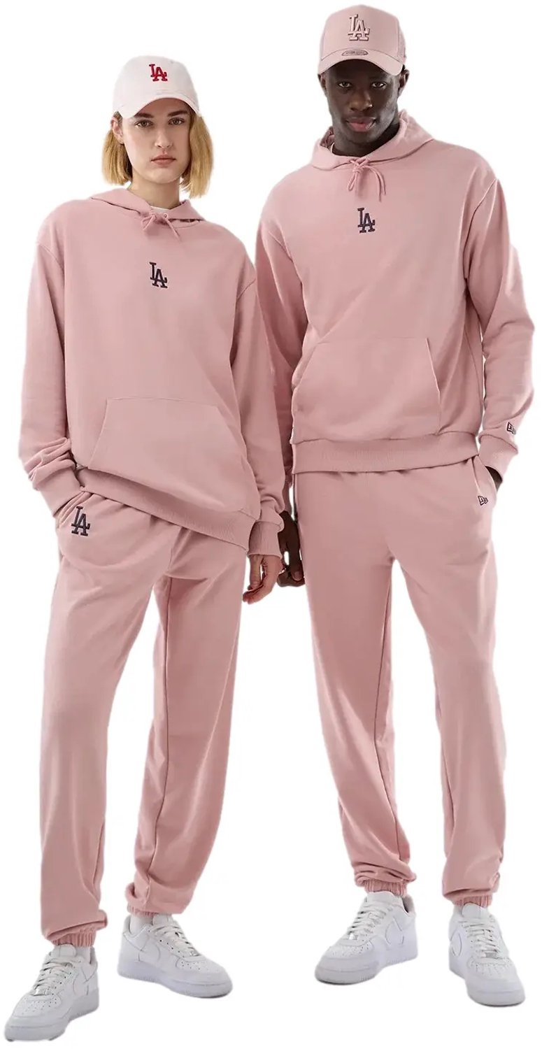 Los Angeles Dodgers Hoodie New Era MLB MIDI LE FT Roze