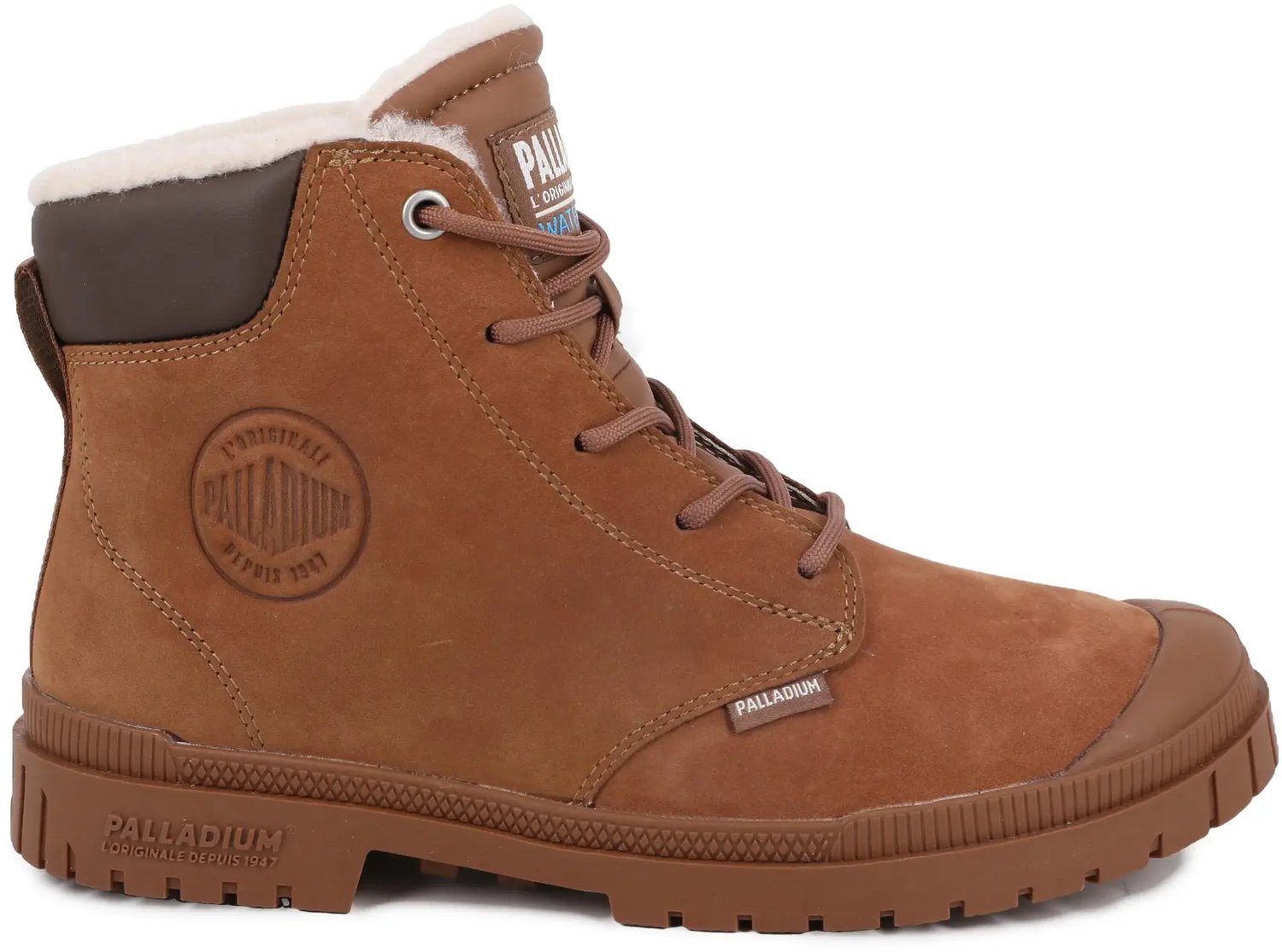 Kinderschoenen Palladium Sp20 Cuff WL Bruin