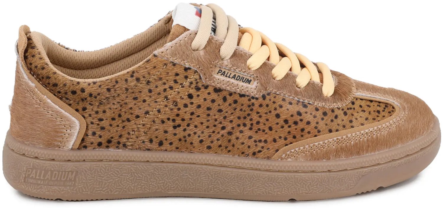 Schoenen dames Palladium Pallacup Casual Pony Bruin