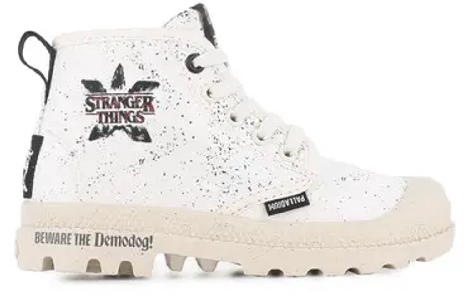 Kinderlaarzen Palladium Pampa Demodog Wit