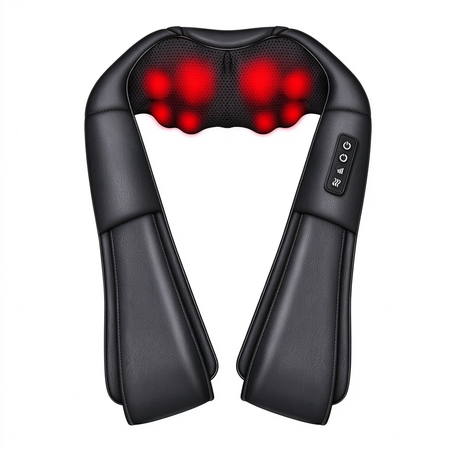 Lifhelpe Shiatsu massage sjaal met infrarood warmtefunctie en handsfree rugsluiting,draagbaar elektrisch massageapparaat voor thuisgebruik,geschikt voor nek,schouder,rug en voeten