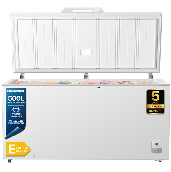 Heinner HCF-HS500EE++ Vrieskist 500L