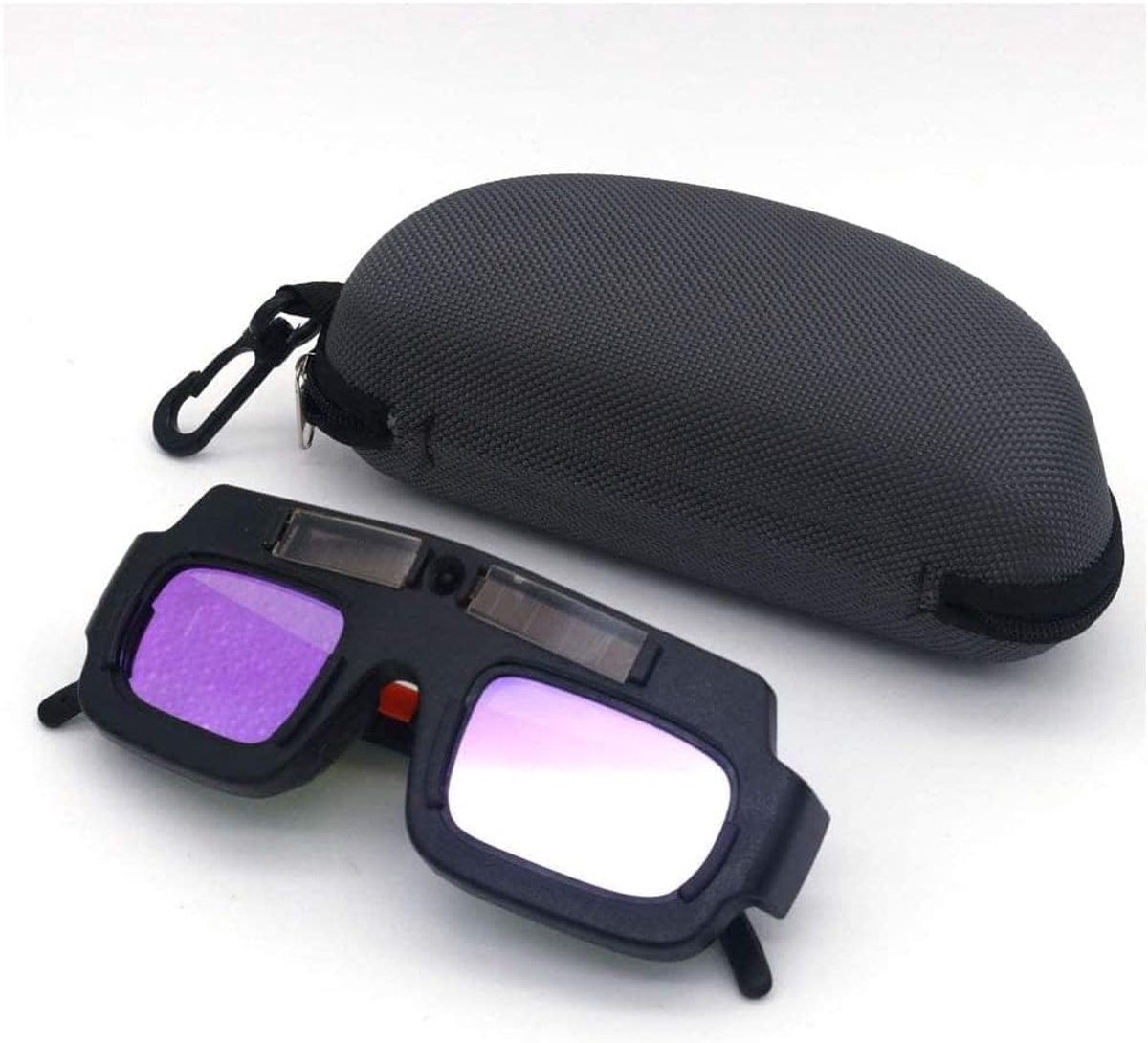 Lasbril, oogbeschermingsbril, zonne-lasbril met automatische verduistering, lasveiligheidsgereedschap, pc-lens - ShopVlot