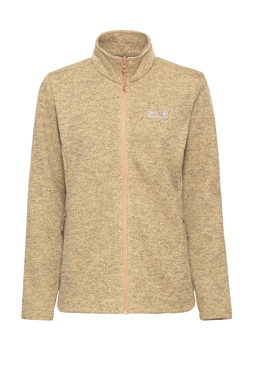 Jack Wolfskin Pine Trail FZ Women Outdoorvest Dames Vanilla Creme