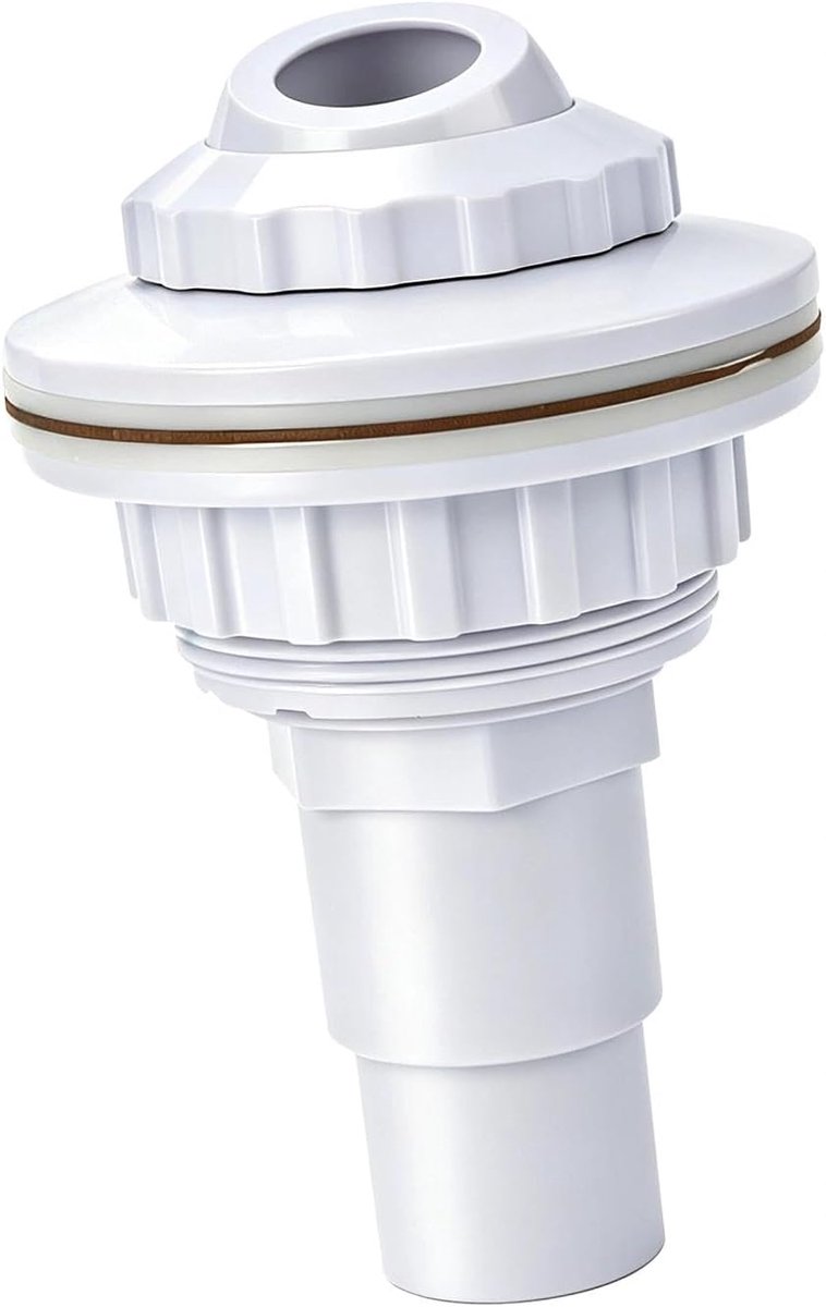 Zwembad inlaatmondstuk verstelbaar 32 mm - stalen wandzwembad - draaibare kop - efficiënte waterstraalregeling - ShopVlot