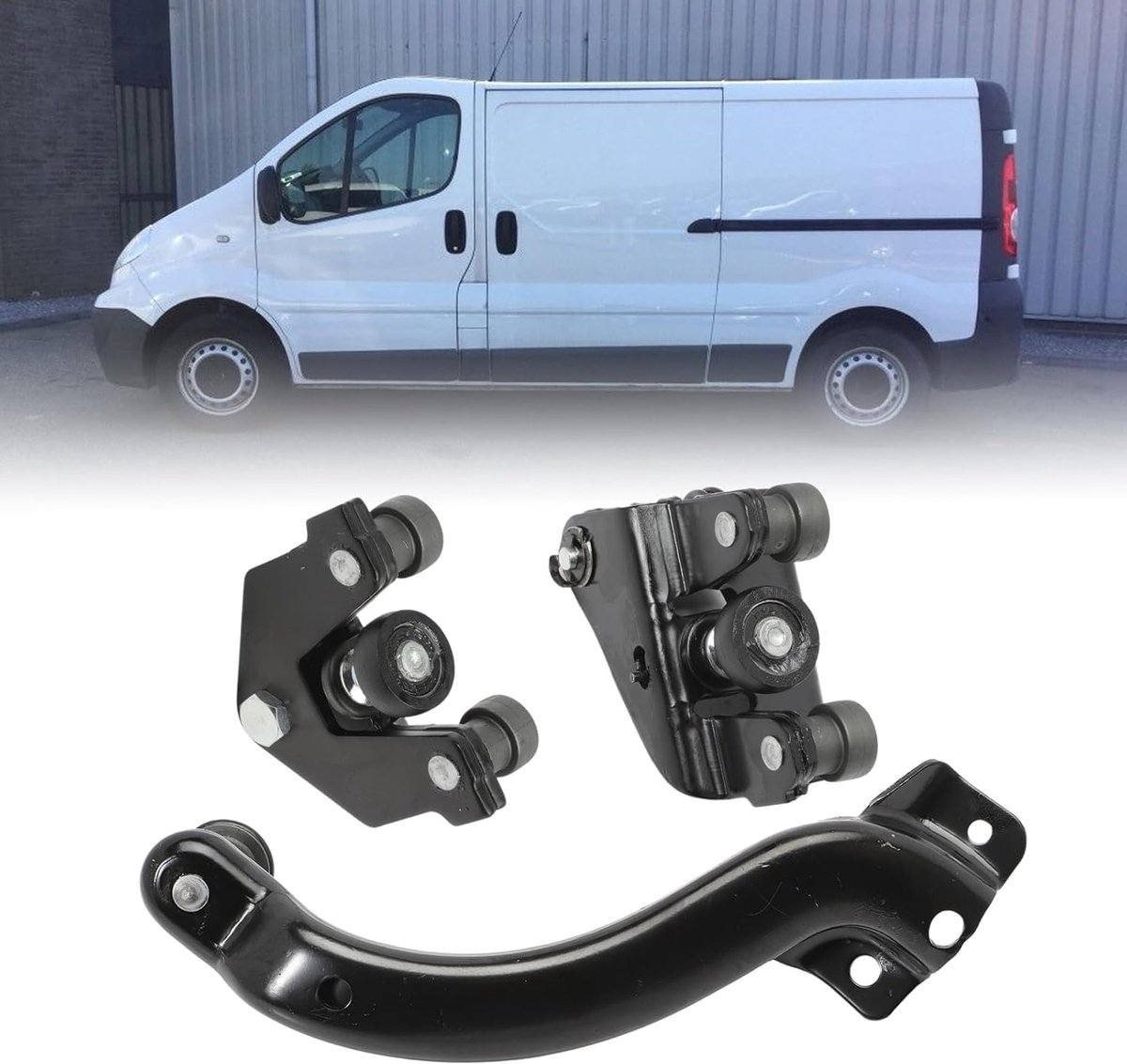 Side Door Roller Kit Compatible with Renαult Trafic 2 O-pel Vivaro A Nissan Primastar 2000-2014 Sliding Door Roller - ShopVlot
