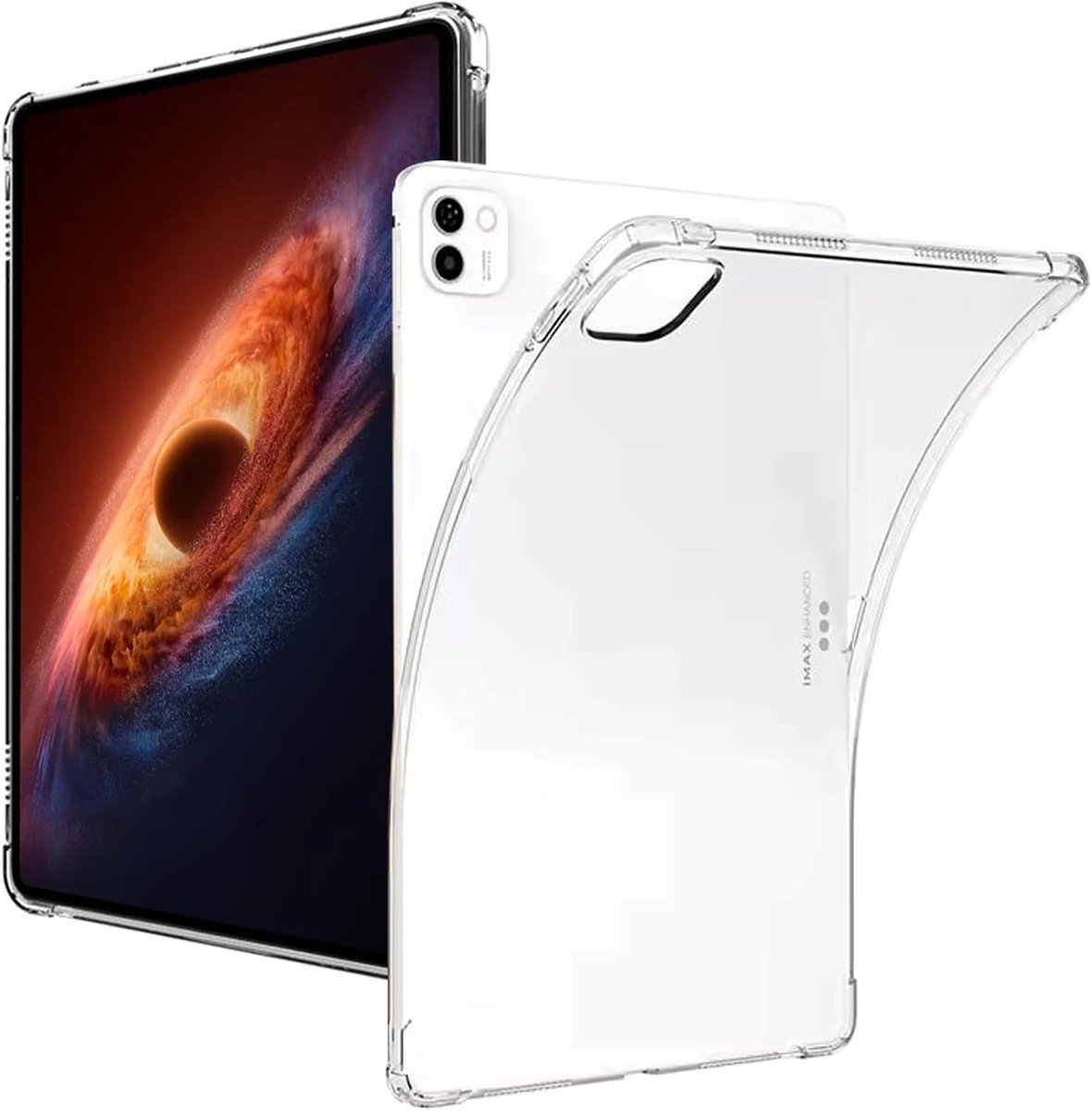 KUSINHOKA Beschermhoes voor Honor MagicPad 4 12,3 inch (31,8 cm), [schokbestendig] zachte siliconen, krasbestendig - ShopVlot