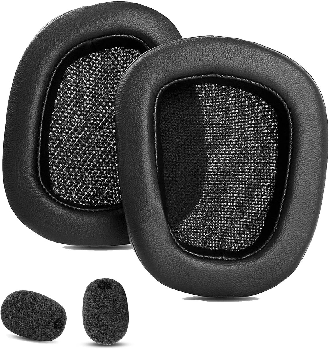 Ear pads compatible with Logitech G35 G230 G231 G233 G332 G430 G431 G432 G433 G930 headsets: Replacement ear pads with - ShopVlot