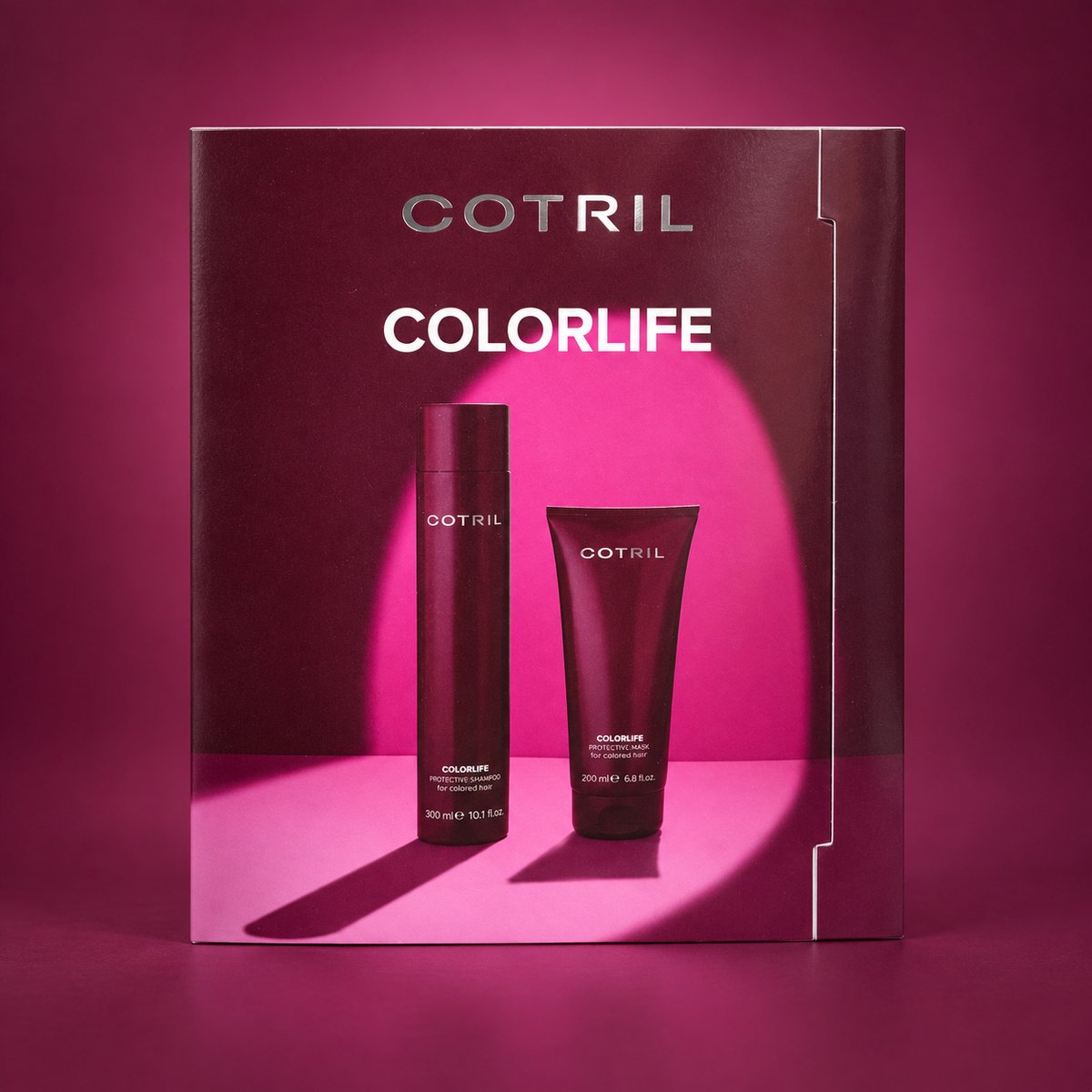 Cotril - Colorlife - Shampoo & mask - Protective for Colored Hair - 2x15 ml