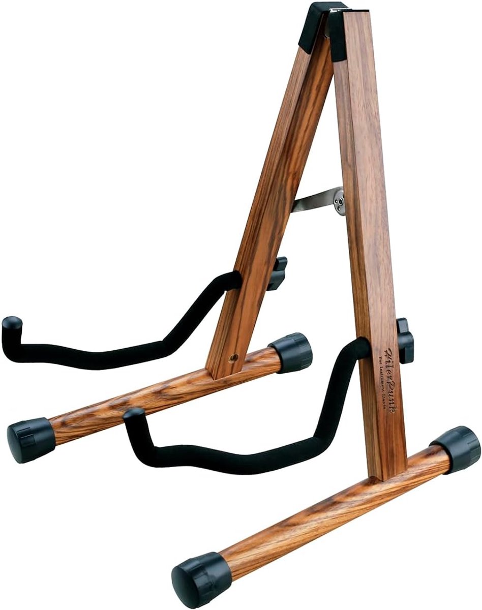 SnelShoppen - A-Frame Gitaarstandaard, Vouwbaar, Eenvoudige Montage en Draagbaar, Voor Klassieke Gitaar en Akoestische Gitaar, Duurzaam en Stevig (Zeb