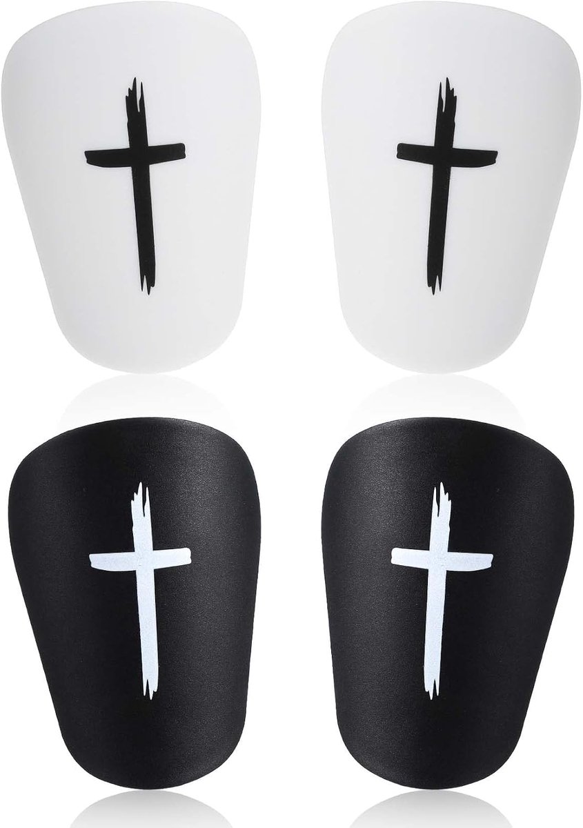 Paar Mini Shin Pads, Kleine Scheenbeschermers Ultra-Lichtgewicht Zwart