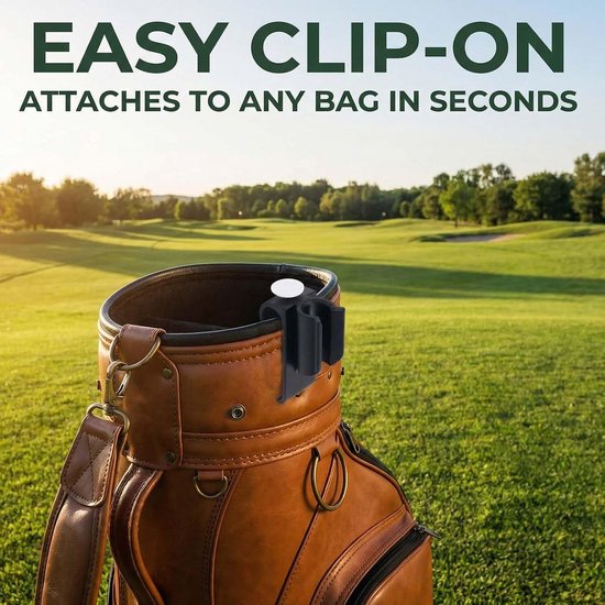 8 stuks golfclub-organizer, golfputter-clip, duurzame golftasklem club putter clips houder, putterhouder voor golftassen golf putter clip golfclubclip met bal marker accessoires — afbeelding 4
