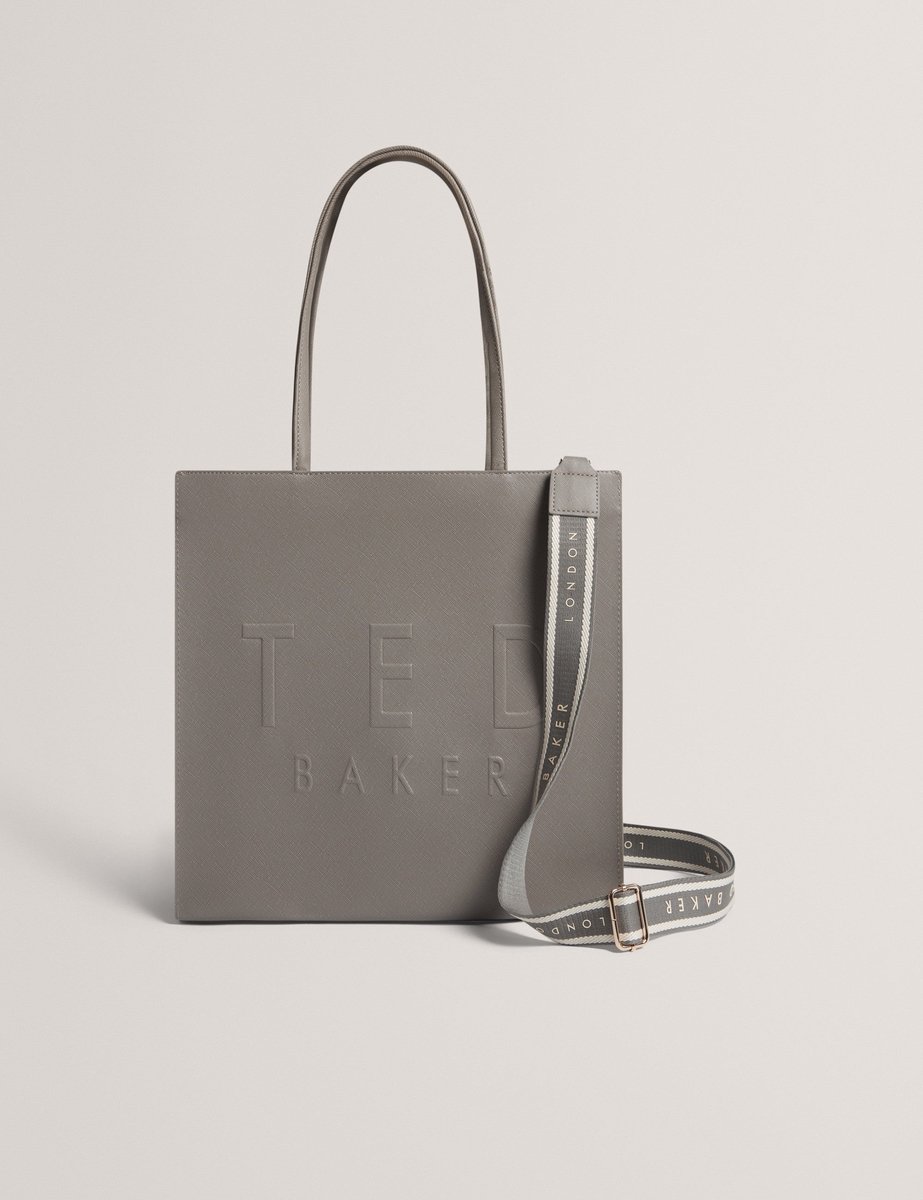 Ted Baker Iconny Webbing large Icon Bag - Grey