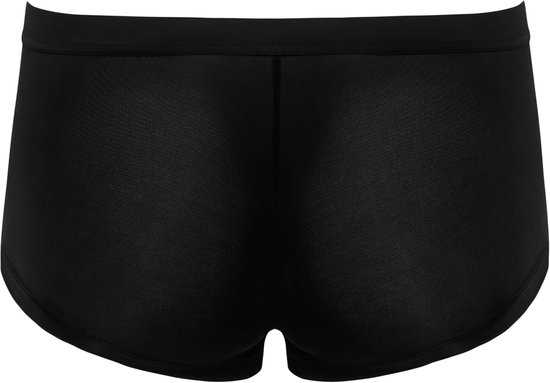 Broek met rits aan de voorkant voor heren Zwart S — afbeelding 2