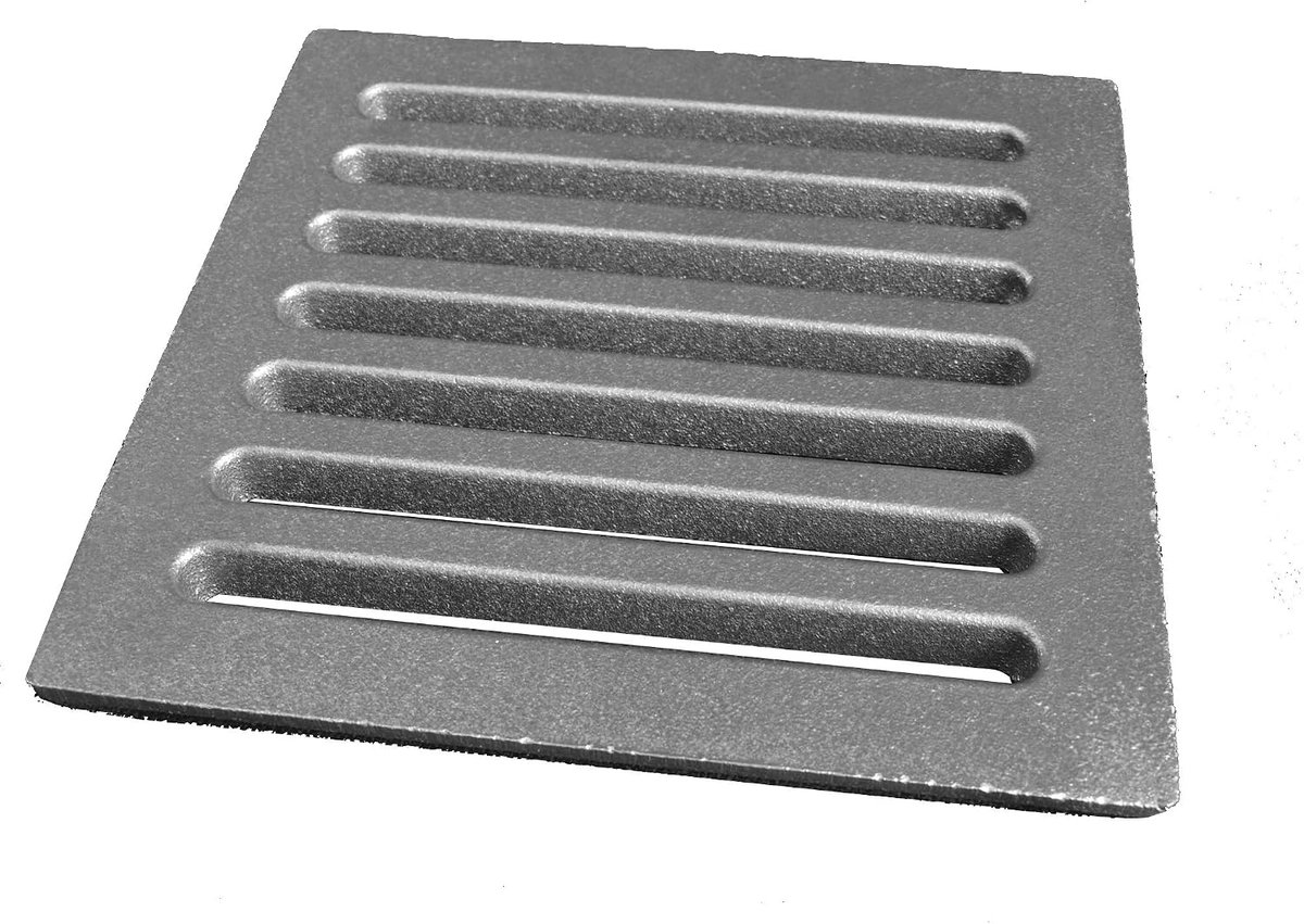 Ascherost voor TermaTech-haard TT10, TT20, TT21, TT22, TT30 of TT60 met 16,8 x 16,8 cm