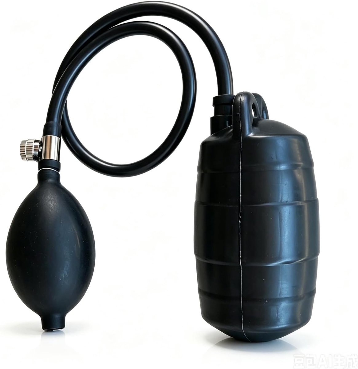 Opblaasbaar, 100 mm, afvoerplug met pomp, pvc-afsluitblaas, sanitaire ballonstop, ballonstop voor drainagebuis, afvalwaterpijp, tijdelijke waterblokkering