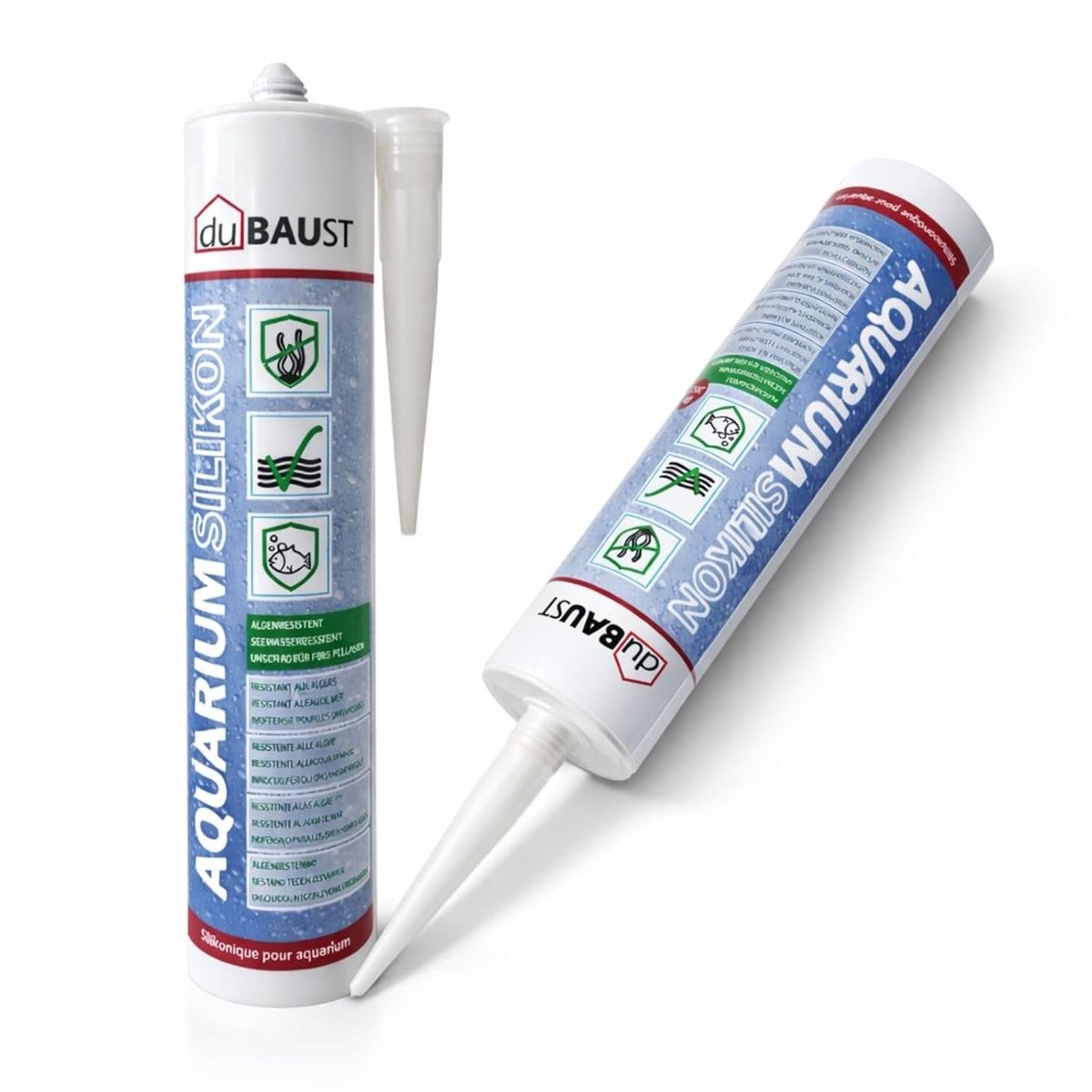 SnelShoppen - Aquarium Silicone 310ml Cartridge - Transparante Lijm voor Zoet- en Zoutwater Aquaria, Terrarium Constructies, Non-Toxisch, Ideaal voor