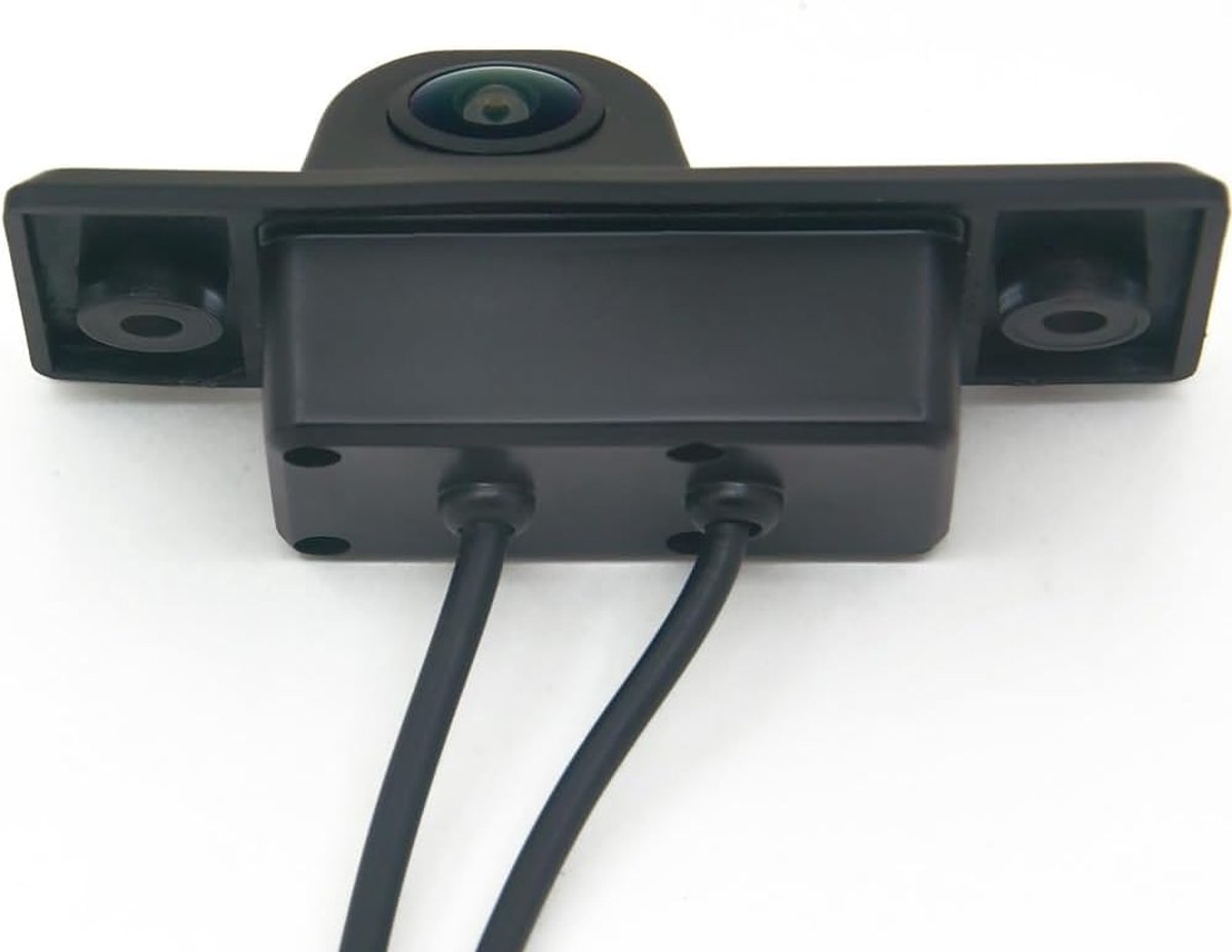 SnelShoppen - 1080P AHD Fisheye Achteruitrijcamera voor Auto's - 170° Kijkhoek - Plug & Play Installatie - ABS Materiaal - Geschikt voor VW, Skoda, Pa