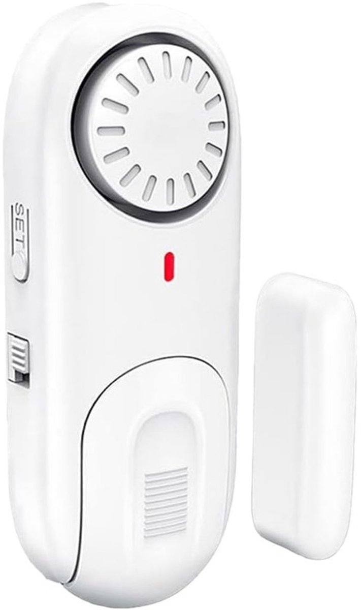 Deur Raam Sensor - Inbreker Alarm - Huis Beveiligen - Direct Alarm Signaal - 105 Decibel - Wit