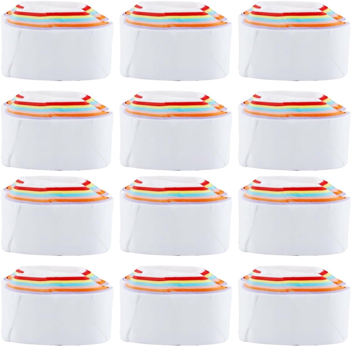 Braakpapier Magische Trucs (Multicolor, 1 Pak van 12 Stuks) Accessoires voor Goochelaars Podium Close-up Magie Illusie Rekwisieten Gimmick Mentalisme Grappig