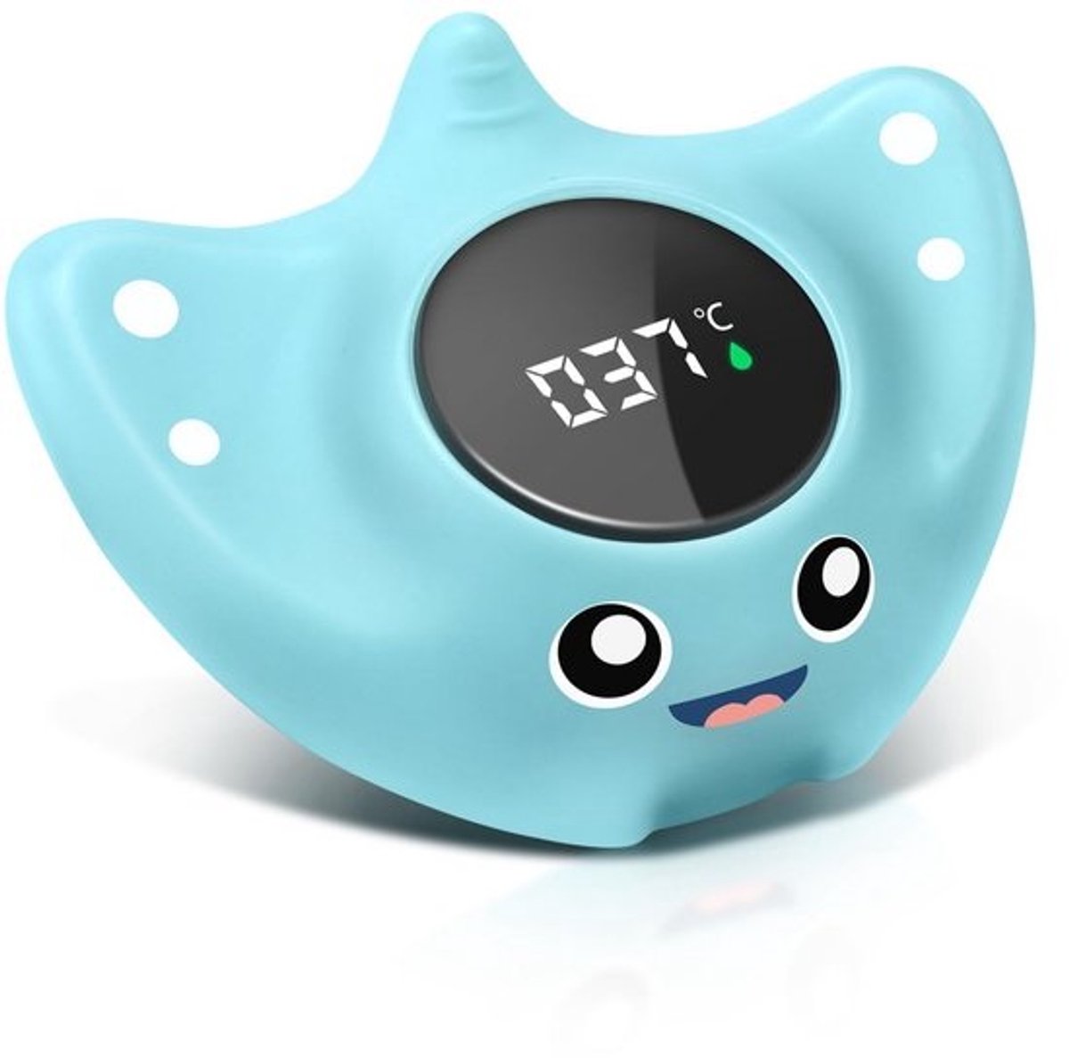 Babybadthermometer - Digitale waterthermometer - Veilig badderen - Zonder lawaai alarm - 115 cm - Vis design