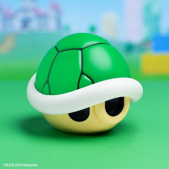 Paladone Super Mario - Green Shell Lamp met Geluid - Mario Kart van Paladone — afbeelding 3