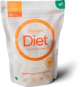 Orangefit Diet Vegan Afslankshake - Maaltijdvervanger / Maaltijdshake - Afvallen & Diëten - 850g (13 shakes) - Banaan - Nr 1 Consumentenbond