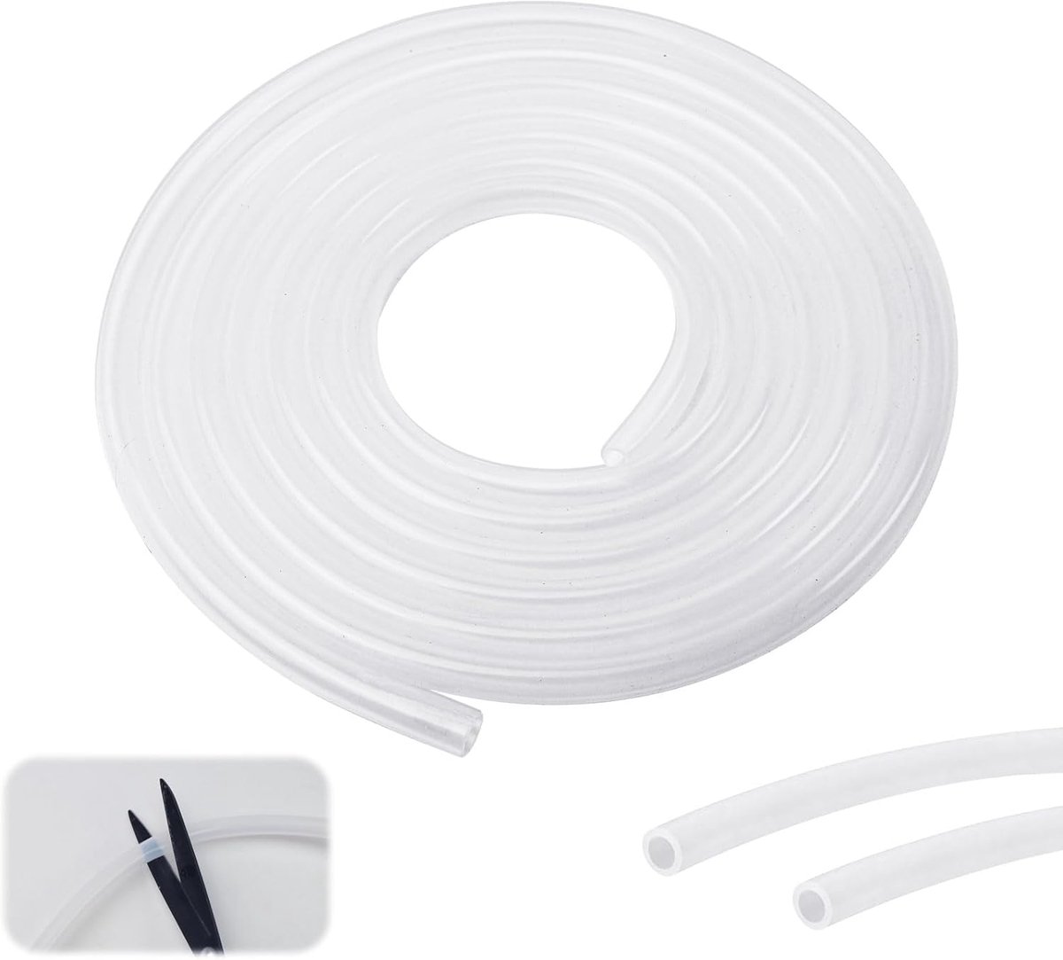 Silicone hose, 6 m length, flexible silicone hose, food safe - ShopVlot
